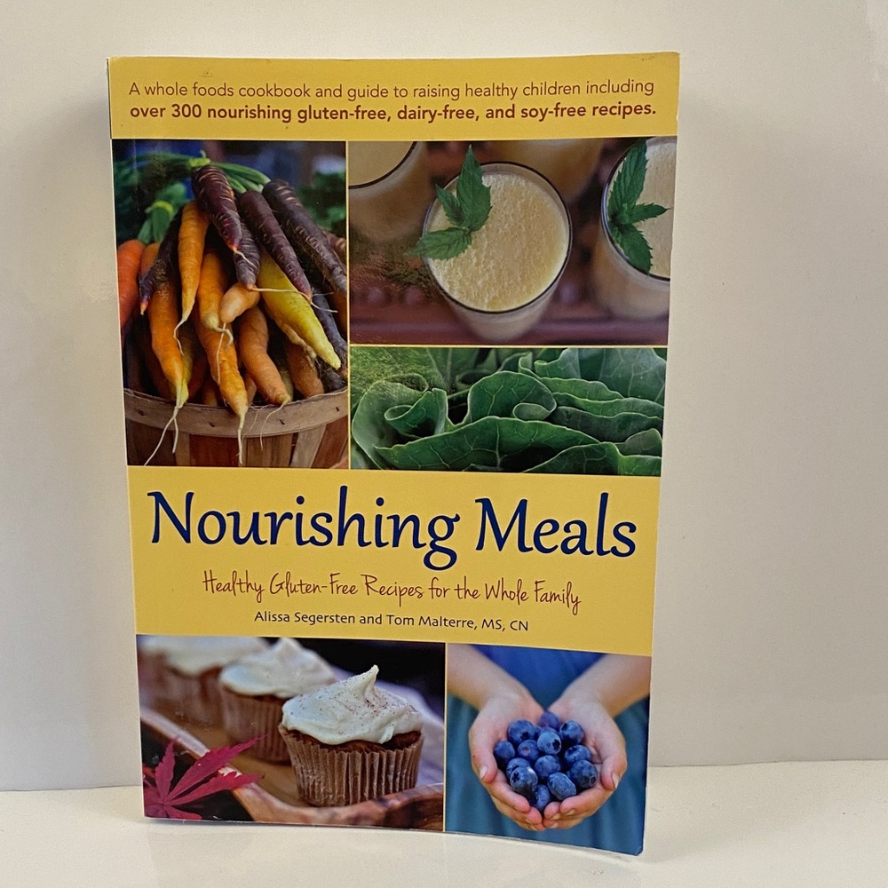 Nourishing Meals Cookbook - Yellow Cover